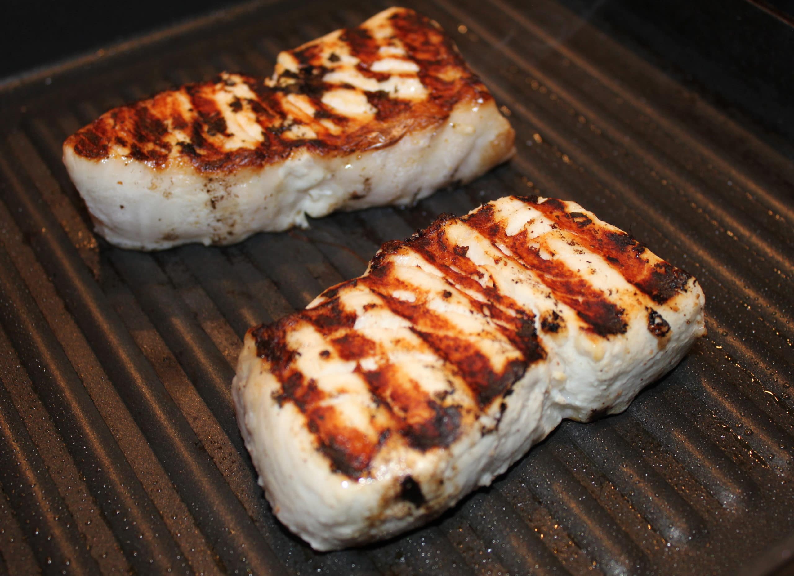 Grilled Halibut Tacos with Peach Salsa Domesticate ME!