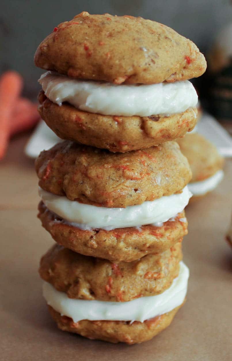 Maple Cream Cheese Frosting carrot cake whoopie pies with maple cream cheese frosting Maple Cream Cheese Frosting carrot cake whoopie pies with maple cream cheese frosting