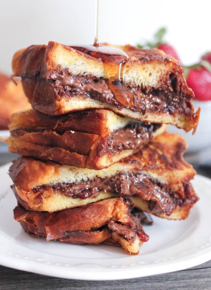 Nutella and Bacon Stuffed French Toast Domesticate ME!