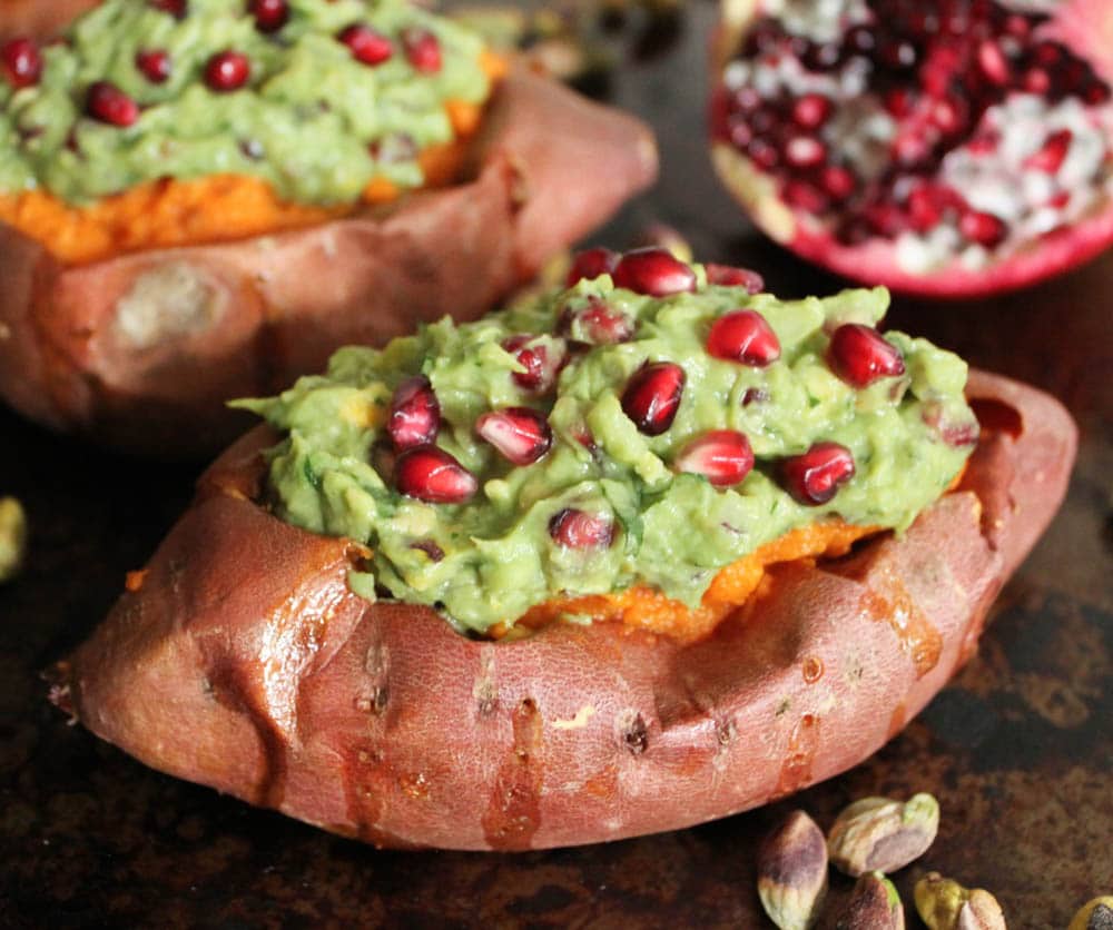 Chipotle Mashed Sweet Potatoes with Pomegranate-Pistachio ... Chipotle Mashed Sweet Potatoes with Pomegranate-Pistachio ...