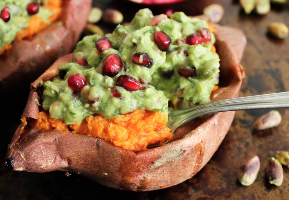 Chipotle Mashed Sweet Potatoes with Pomegranate-Pistachio ... Chipotle Mashed Sweet Potatoes with Pomegranate-Pistachio ...