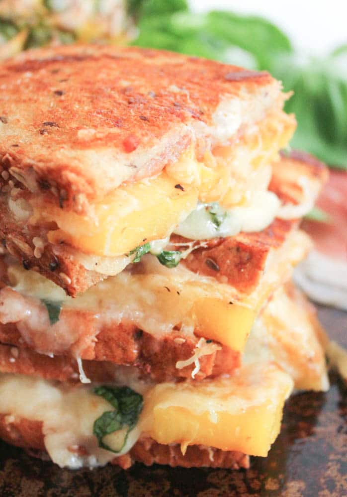 Hawaiian-Grilled-Cheese-With-Grilled-Pineapple-Prosciutto-and-Basil-8